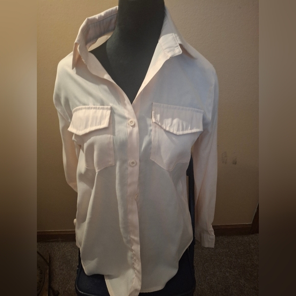 Pink Button Up Blouse - Picture 3 of 3